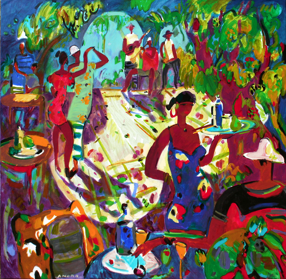 1-Bar-en-Juan-Dolio-oil-on-canvas-160-x-160-cm